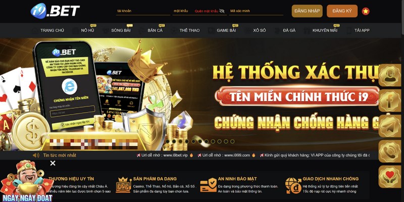 Các bước đăng ký tài khoản nhà cái I9BET