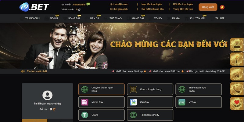 Điều kiện cần có để thực hiện nạp tiền I9BET