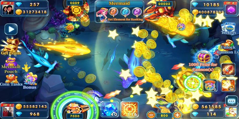 Happy Fishing mang đến một không gian đầy màu sắc tươi sáng