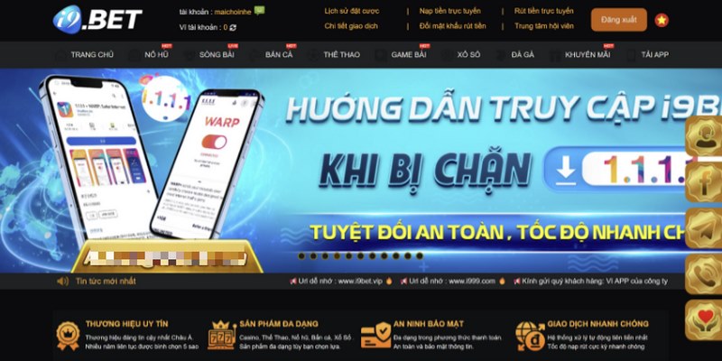 I9BET đã phát triển ứng dụng của mình trên nền tảng di động
