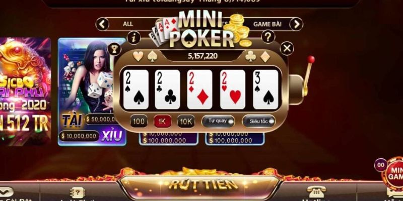 Giới thiệu ngắn về game mini poker