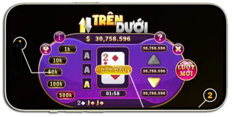 Cách chơi mini game trên dưới như thế nào?