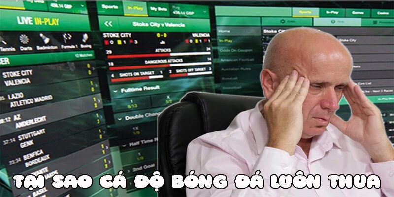 Cá độ bóng đá luôn thua do đâu?
