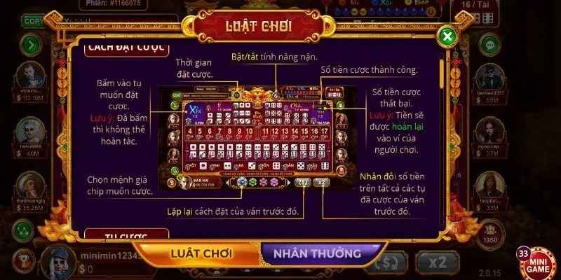 Quy tắc chơi cơ bản của Sicbo tài phú tại i9bet Casino