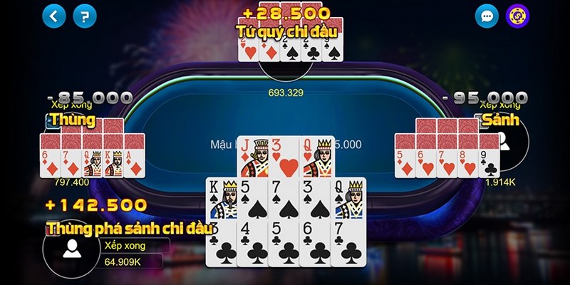 Mẹo chơi game bài Mậu binh i9BET hiệu quả